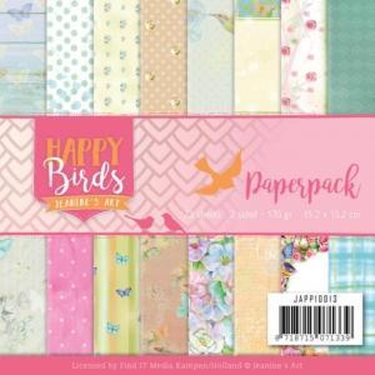 Paperpack - Jeanines Art - Happy Birds